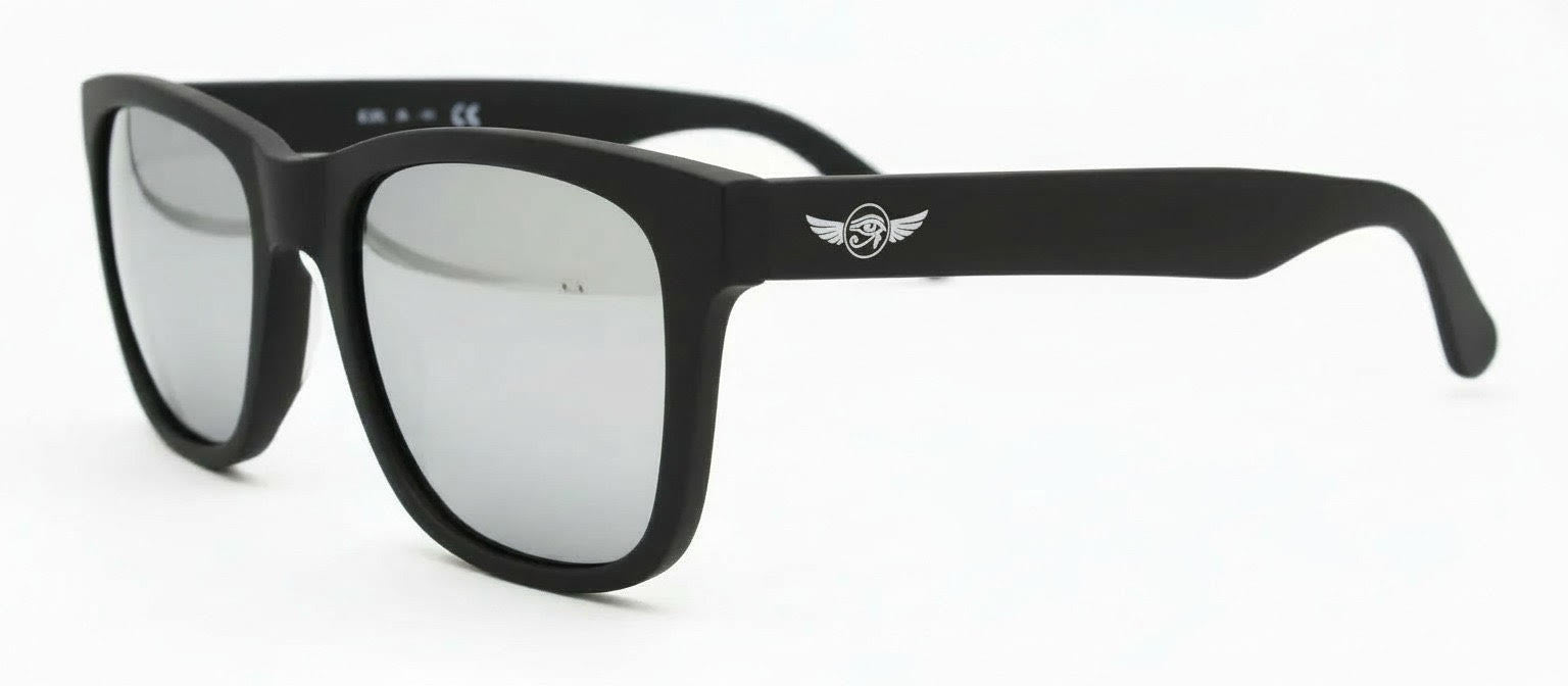 Gafas de Sol Horus Black Grey – Lente Gris Clásica